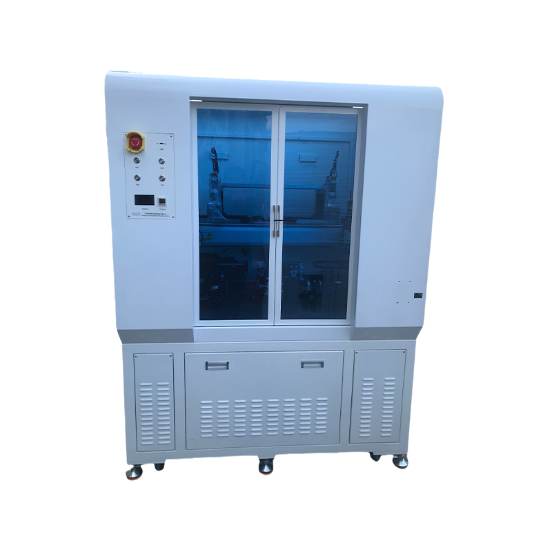 How does a fully automatic filter transmission test machine achieve highly efficient quality inspection with 